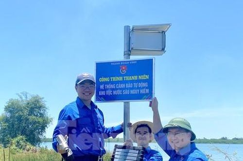 Xây hệ thống cảnh báo tự động tại khu vực nước sâu nguy hiểm