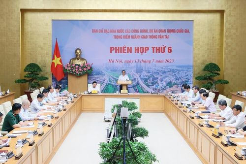 Thủ tướng chủ trì họp BCĐ các công trình, dự án quan trọng quốc gia