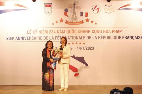 Kỷ niệm 234 năm Ngày Quốc khánh Cộng hòa Pháp ở Thành phố Hồ Chí Minh