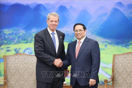 Thủ tướng Phạm Minh Chính tiếp đoàn Thống đốc bang Nebraska, Hoa Kỳ