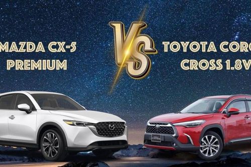 Mazda CX-5 và Toyota Corolla Cross: Cuộc đấu giữa hai 'ông vua' phân khúc