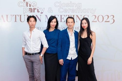 Đạo diễn Trần Anh Hùng cùng vợ con gặp gỡ dàn 'ngọc nữ' điện ảnh Việt sau chiến thắng tại Cannes