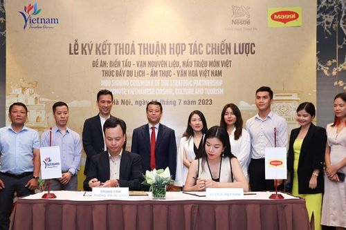 Nestlé Việt Nam hợp tác cùng Cục Du lịch Quốc gia Việt Nam thúc đẩy du lịch ẩm thực