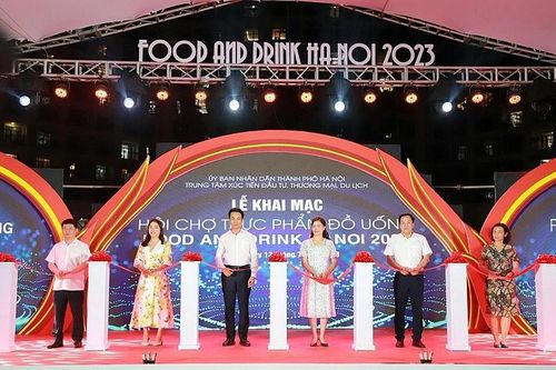 Khai mạc Hội chợ 'Thực phẩm đồ uống – Food and Drink Ha Noi 2023'