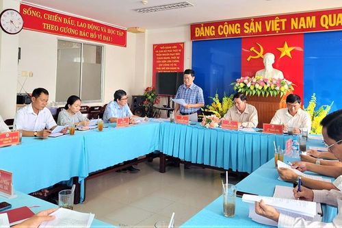 Ban Dân vận Thành ủy Châu Đốc sơ kết công tác dân vận và thực hiện quy chế dân chủ ở cơ sở
