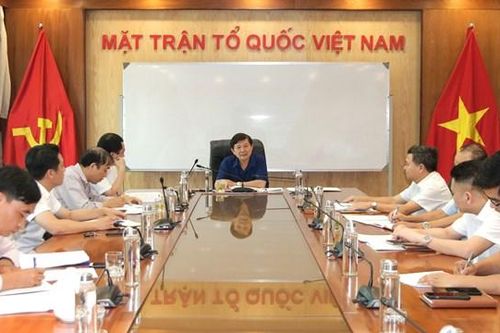 Giao ban các cơ quan báo chí, tuyên truyền của MTTQ Việt Nam 6 tháng đầu năm 2023