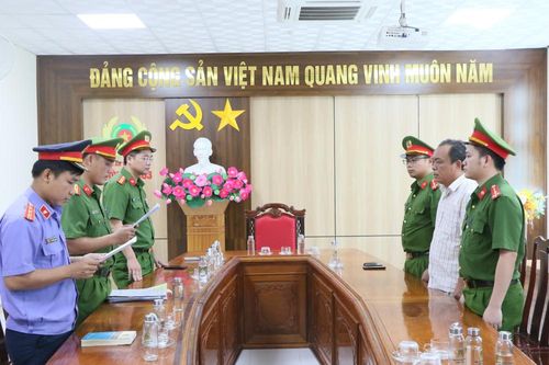 Giám đốc cùng kế toán bị bắt vì hợp thức hóa đất, cát 'lậu'