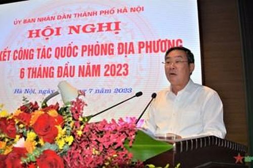 Hà Nội xây dựng nền quốc phòng toàn dân 'vững toàn diện, mạnh trọng điểm'