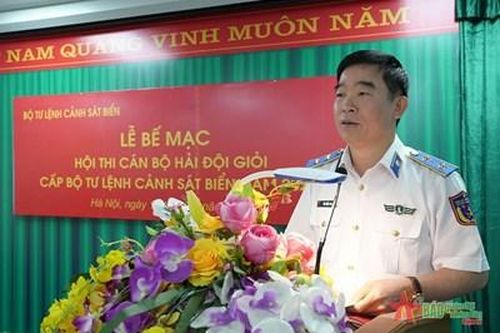 Cảnh sát biển nâng cao chất lượng đội ngũ cán bộ hải đội