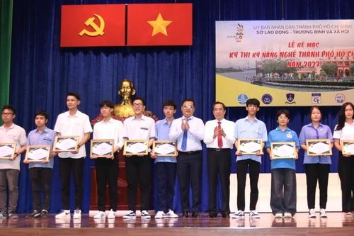 64 sinh viên, học viên giành giải cao tại kỳ thi Kỹ năng nghề TPHCM