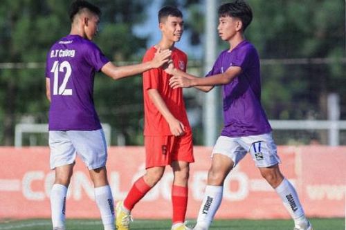 U15 Hà Nội thắng không tưởng Hải Phòng ở giải quốc gia