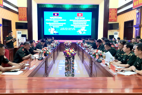 Hội đàm quản lý, bảo vệ biên giới Việt Nam-Lào