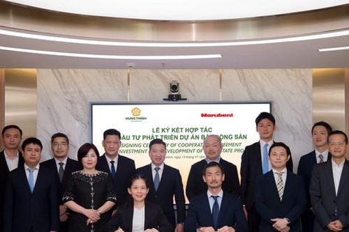 Tập đoàn Hưng Thịnh hợp tác toàn diện với Tập đoàn Marubeni (Nhật Bản)