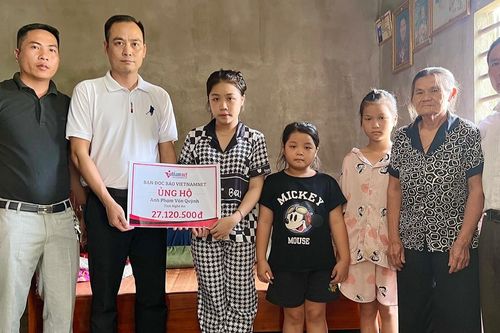 Bạn đọc hỗ trợ 3 anh em mồ côi mẹ ở Nghệ An