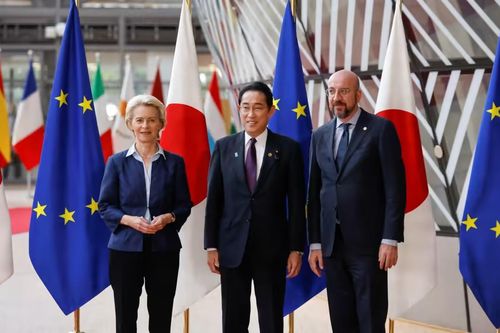 EU-Nhật Bản khởi động đối thoại chiến lược về an ninh, quốc phòng