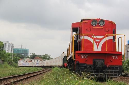 Khai trương đoàn tàu container lạnh Sóng Thần - Đồng Đăng