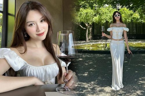 Thanh Thanh Huyền diện đồ trễ vai khoe 'núi đôi' nóng bỏng