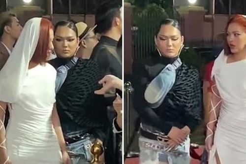 Sự thật về cái liếc mắt của Phạm Thoại trong vụ chen hàng thảm đỏ gây ồn ào