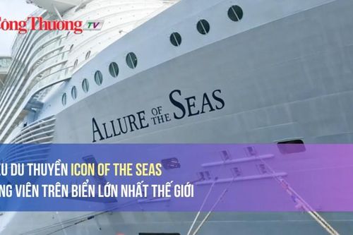 Siêu du thuyền Icon of the Seas: Công viên trên biển lớn nhất thế giới