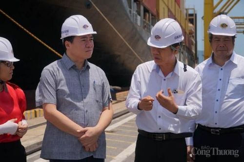 Thứ trưởng Nguyễn Sinh Nhật Tân thăm và làm việc với Cảng Đà Nẵng