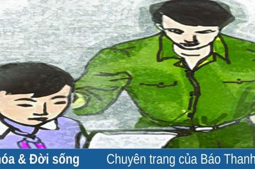 Người thầy mặc áo lính