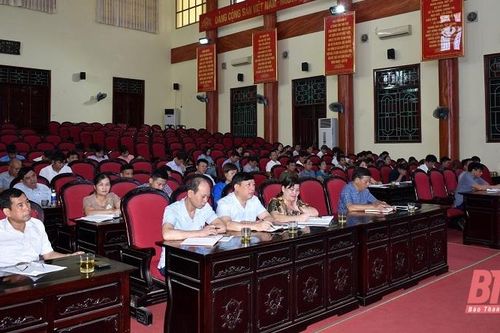 Hà Trung huy động gần 934 tỷ đồng thực hiện c hương trình xây dựng nông thôn mới