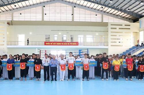 Khai mạc Giải trẻ võ cổ truyền các câu lạc bộ tỉnh An Giang năm 2023