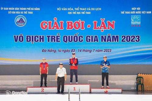 Giải Lặn vô địch trẻ quốc gia năm 2023: Đồng Nai xếp thứ hai toàn đoàn nội dung lặn
