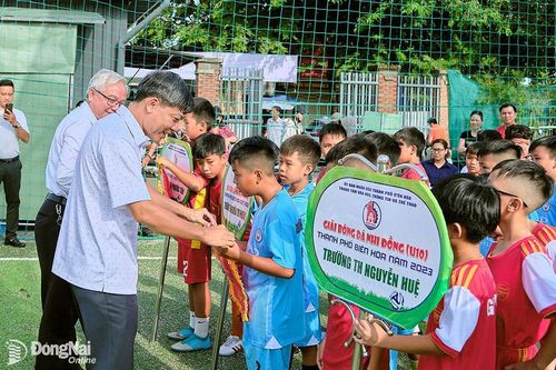 Giải bóng đá nhi đồng U.10 TP.Biên Hòa năm 2023: 10 đội bóng tham dự