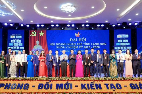 Đại hội Hội Doanh nhân trẻ tỉnh Lạng Sơn nhiệm kỳ 2023 – 2028