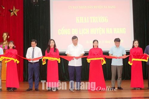 Khai trương cổng du lịch huyện Na Hang