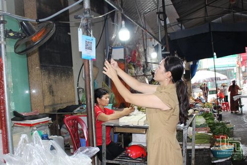 TP. Sông Công: Trên 80% tiểu thương tham gia mô hình Chợ 4.0