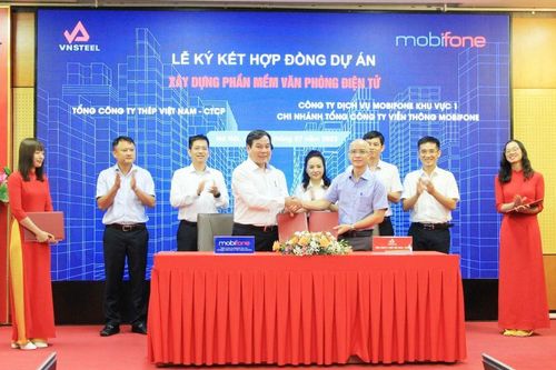 VNSTEEL triển khai phần mềm Văn phòng điện tử và phần mềm Sổ tay Đảng viên