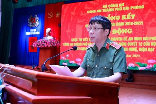 Công an TP Hải Phòng phát động Cuộc thi viết năm 2023 về lực lượng CAND