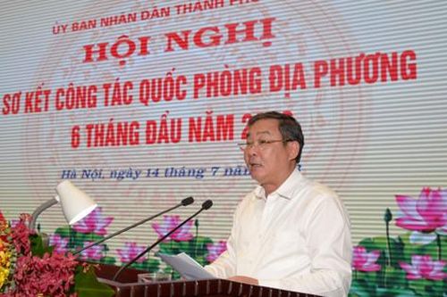 Hà Nội: Phát triển kinh tế - xã hội gắn với đầu tư cho lĩnh vực quốc phòng