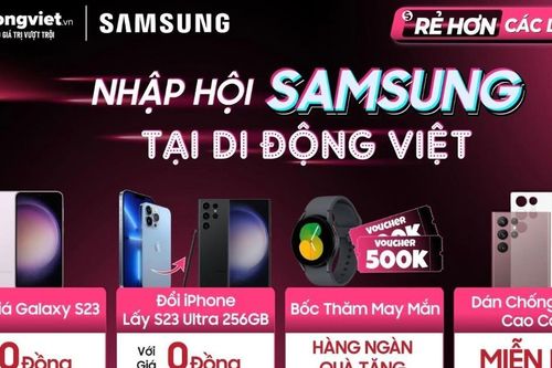 Đấu giá Galaxy S23 chỉ từ 0 đồng