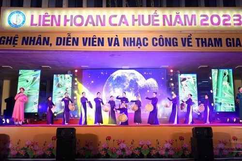 Khai mạc Liên hoan Ca Huế năm 2023, lan tỏa giá trị nghệ thuật Ca Huế đến với cộng đồng