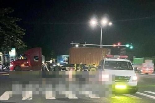 Va chạm với xe container, nam thanh niên tử vong tại chỗ