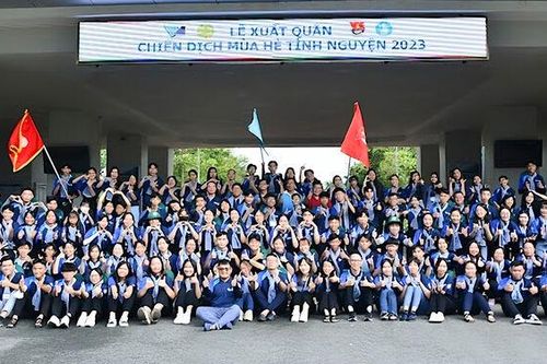 Trường Đại học An Giang ra quân Chiến dịch 'Mùa hè xanh' năm 2023.