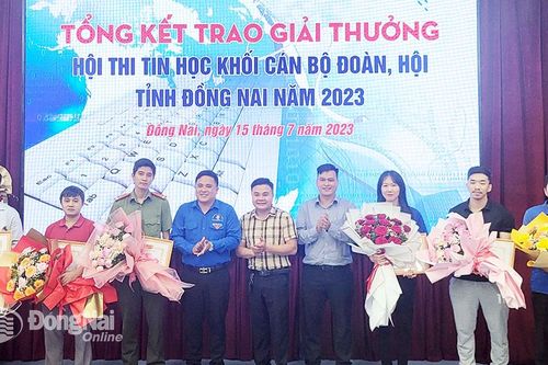 60 thí sinh thi chung kết Hội thi Tin học trẻ khối cán bộ Đoàn, Hội tỉnh