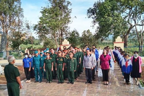 Chư Sê quan tâm xây dựng, tôn tạo công trình ghi công liệt sĩ