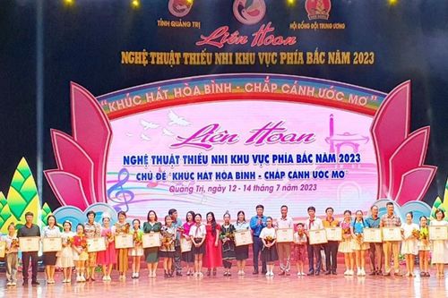 Lào Cai lọt tốp 15 đơn vị xuất sắc tiêu biểu tại Liên hoan Nghệ thuật thiếu nhi các tỉnh khu vực phía Bắc năm 2023