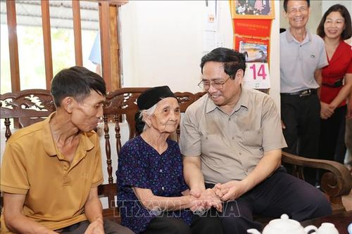 Thủ tướng Phạm Minh Chính thăm, làm việc tại tỉnh Bắc Kạn