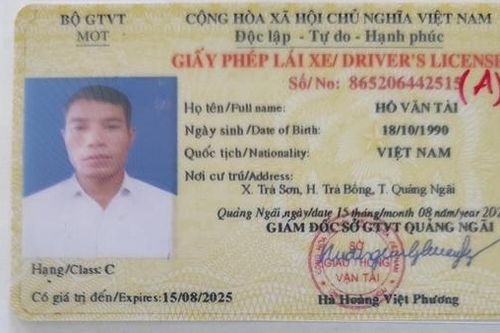 Khởi tố hai tài xế mua giấy phép lái xe ô tô giả trên mạng