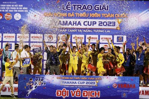 U13 Sông Lam Nghệ An vô địch Giải bóng đá Thiếu niên toàn quốc 2023