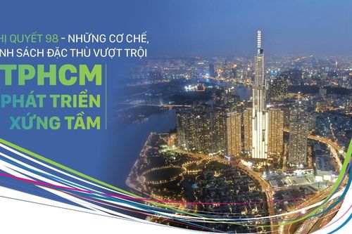 Nghị quyết 98 - Những cơ chế, chính sách đặc thù vượt trội để TPHCM phát triển xứng tầm