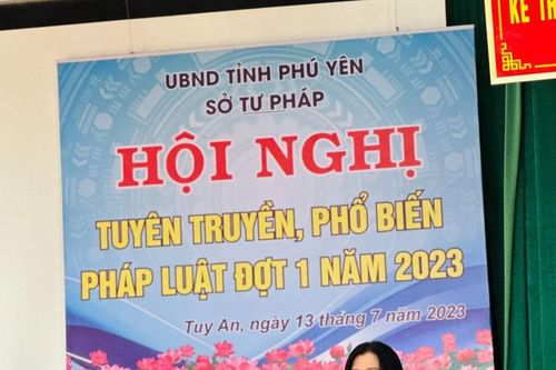 Sở Tư pháp tỉnh Phú Yên: Tập trung nâng cao chất lượng báo cáo viên, tuyên truyền viên pháp luật