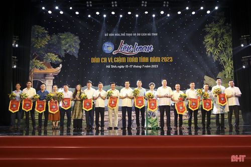 Khai mạc Liên hoan dân ca ví, giặm toàn tỉnh Hà Tĩnh