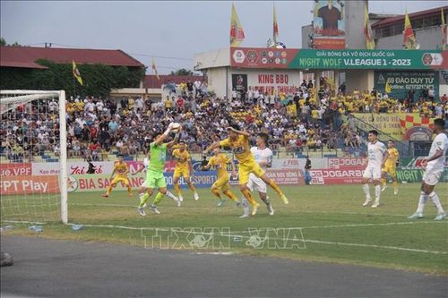 V.League 1-2023: Đông Á Thanh Hóa thua Thép Xanh Nam Định trên sân nhà