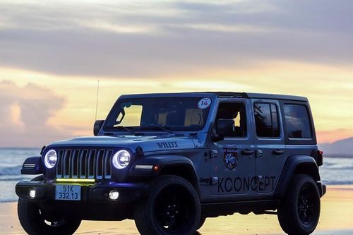 Trải nghiệm xe Jeep trên đa địa hình tại miền Trung nắng gió